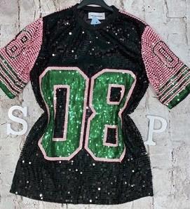 Vestido Camiseta Shinny Lentejuelas