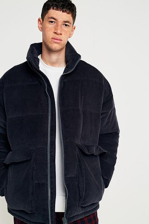 Loom Gun Corduroy Puffer Jacket - Mens M