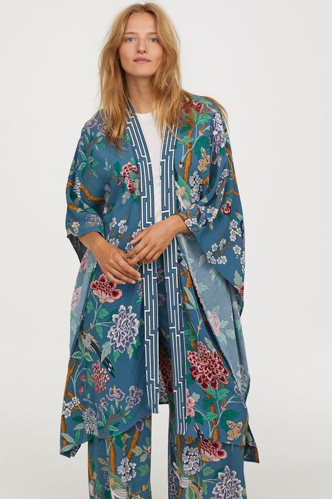 Gemusterter Kimono