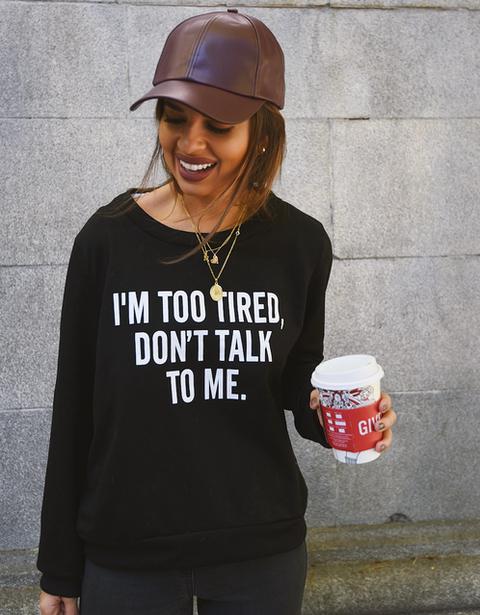 Don't Talk To Me Hoodie