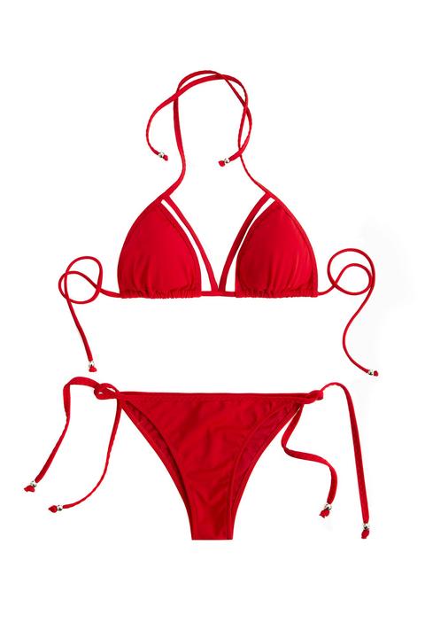 Bikini Triangolo Rosso