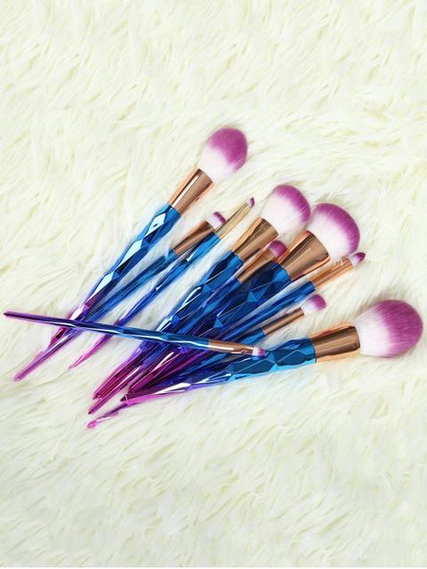 Ombre Fiber Makeup Brushes Set