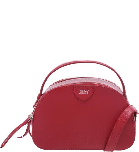 Bolsa Tiracolo Couro Rafa Pequena Lust Red