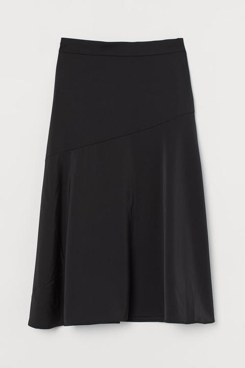 Falda Midi - Negro