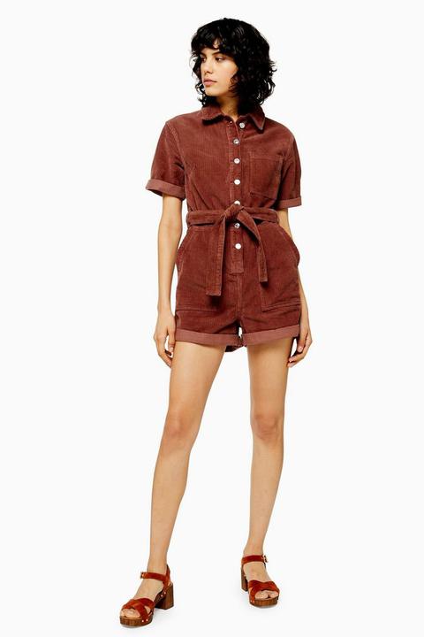 corduroy playsuit