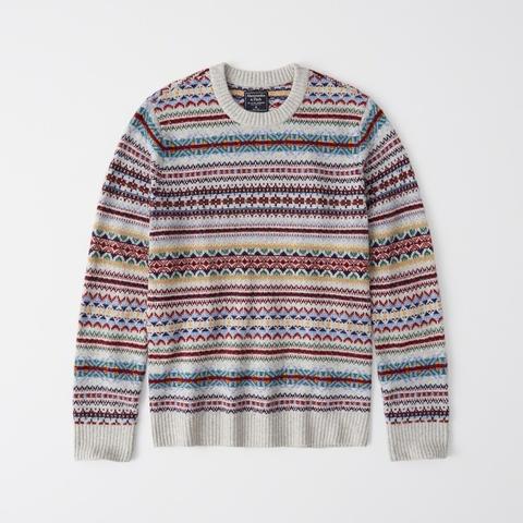 abercrombie fair isle sweater