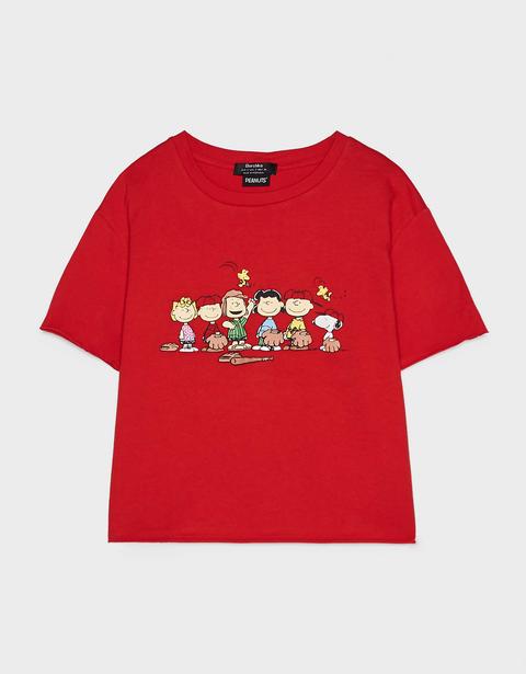Camiseta Snoopy de Bershka en 21 Buttons