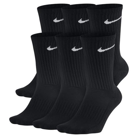 Calze A Costine Nike Cushioned (6 Paia) - Nero