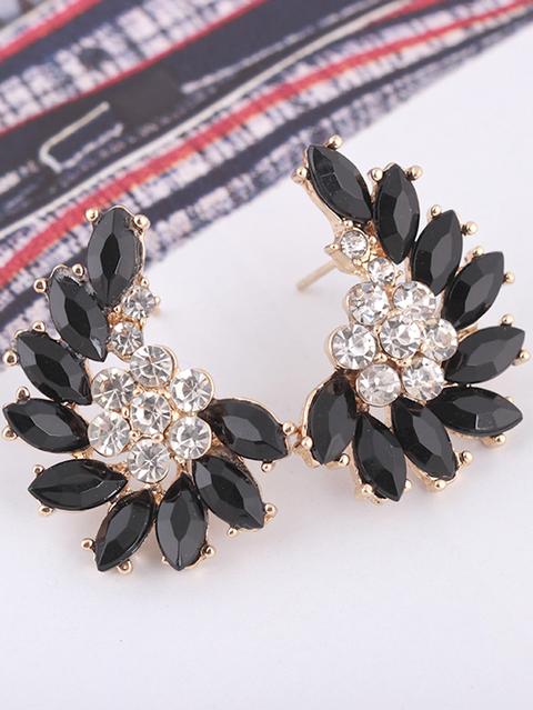 Pendientes Con Diamante De Imitación