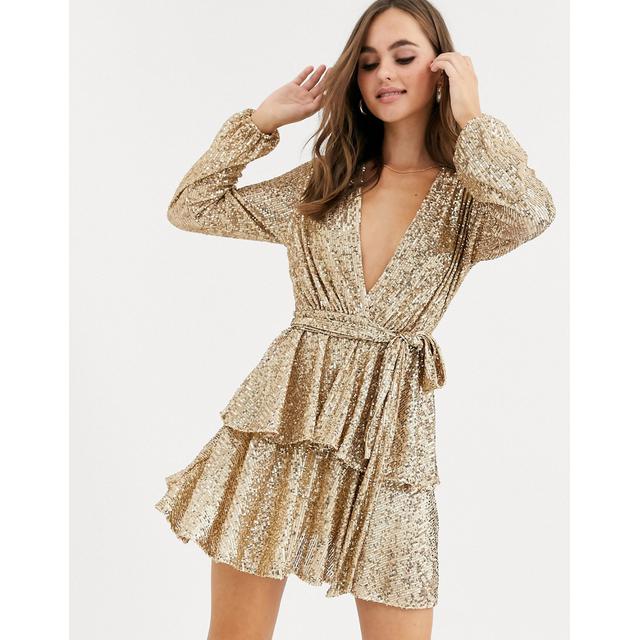 john zack plus plunge front skater dress in contrast leopard