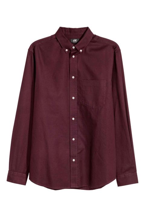 Camicia Oxford Regular Fit
