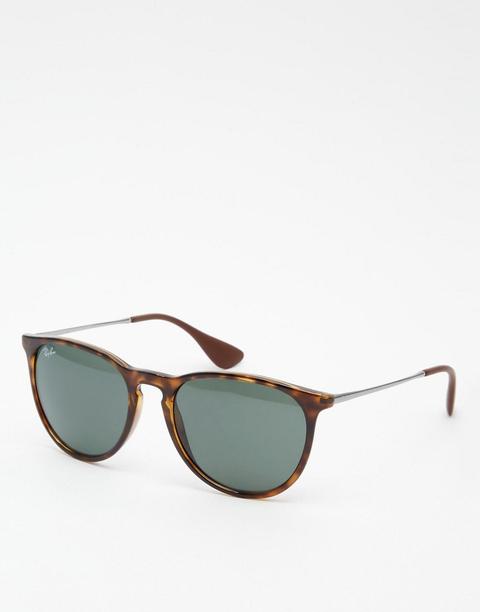 Ray-ban Round Erika Sunglasses 0rb4171-brown