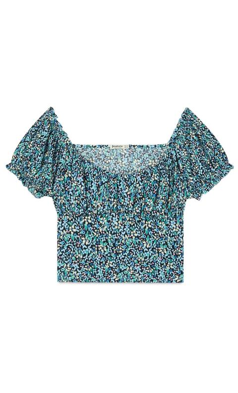 Camiseta Campesina Estampada