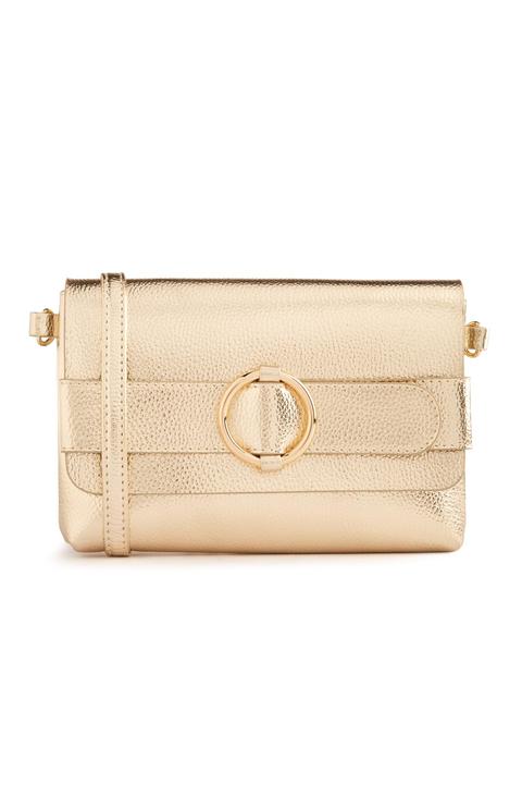 Bolso Multiuso Con Hebilla Dorada