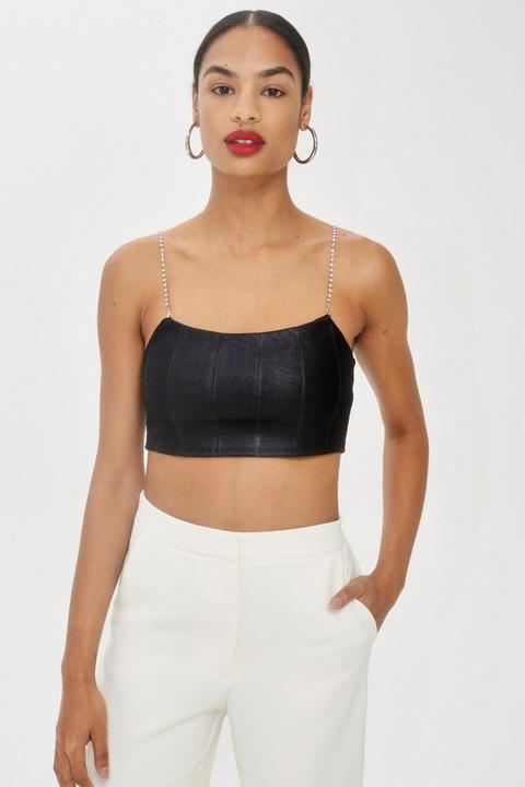 Diamante Bandage Bralet