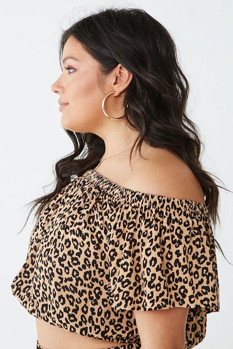 cheetah print top forever 21