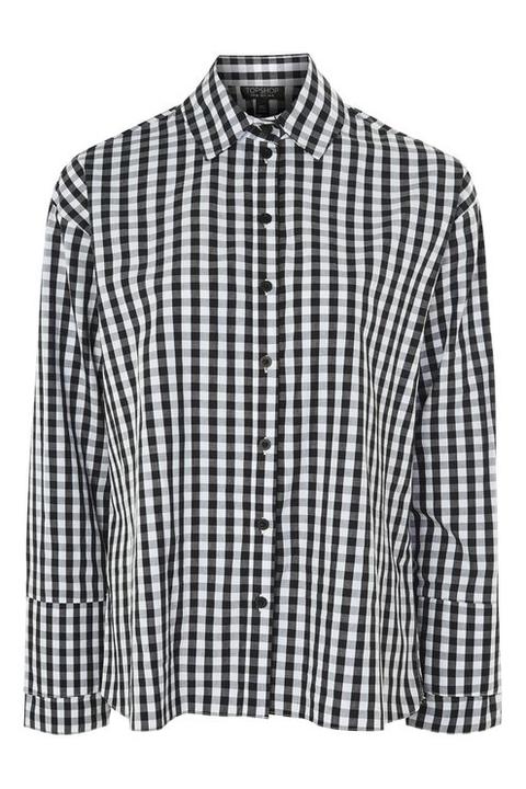 Gingham Double Cuff Shirt