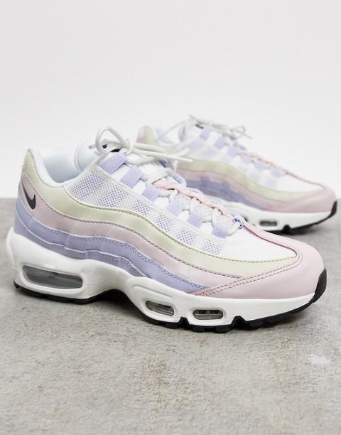 Zapatillas En Color Pastel Air Max 95 De Nike-multicolor