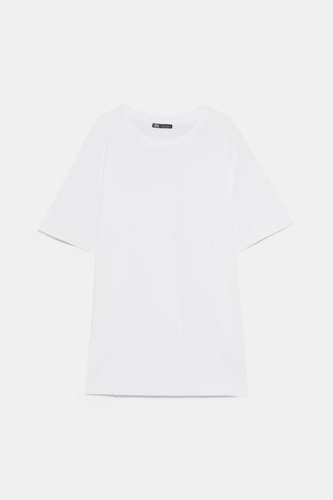 T-shirt Oversize from Zara on 21 Buttons