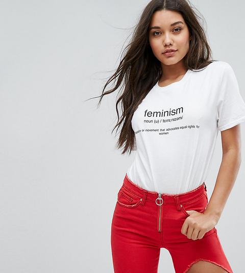 Camiseta Feminism De Missguided