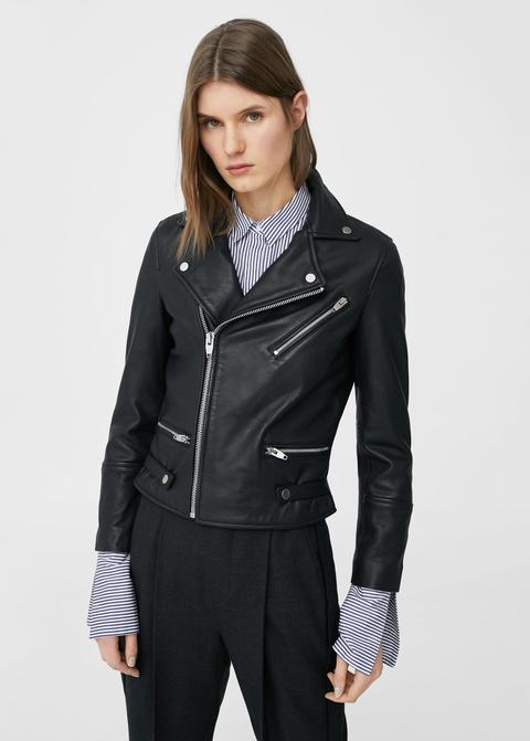 Giubbotto Biker Pelle