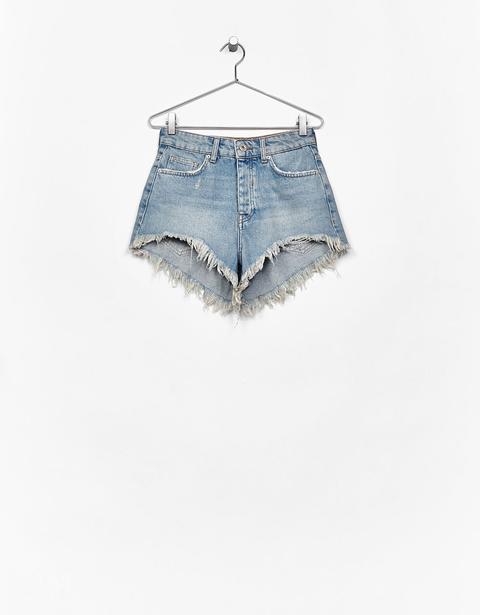 Shorts Denim Vintage Asimmetrici