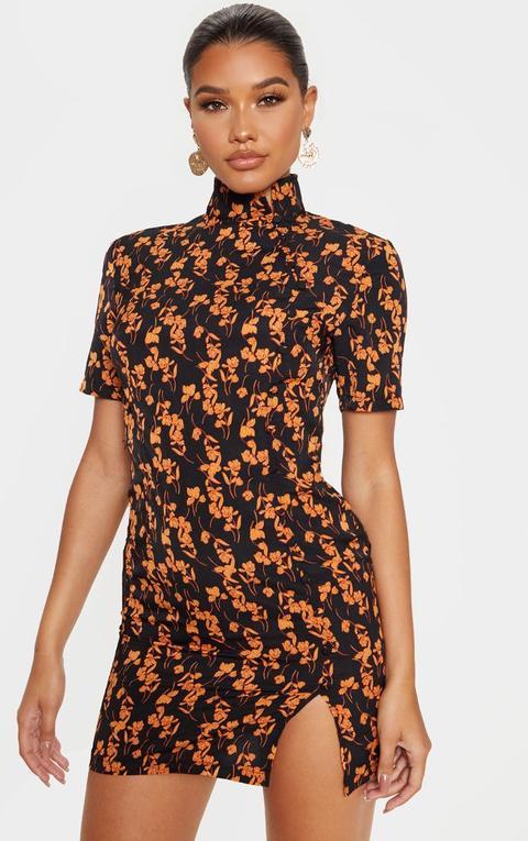 oriental satin dress