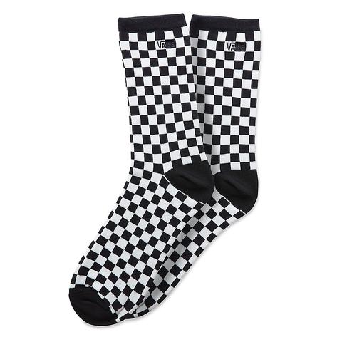 Vans Calcetines Ticker Sock (1 Par) (black-white/checkerboard) Mujer Negro