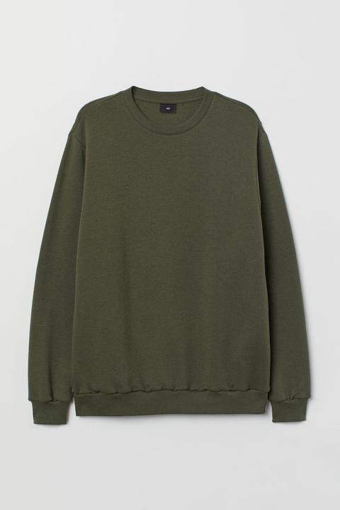 Sweatshirt Relaxed Fit - Green