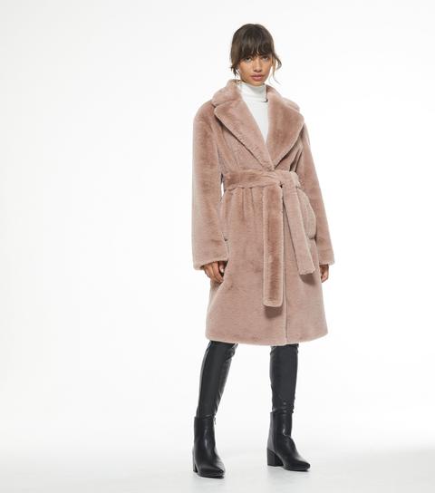 mink faux fur coat