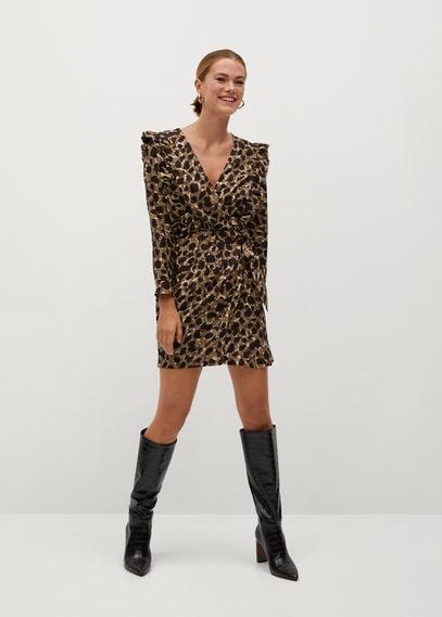 Robe En Imprimé Animal