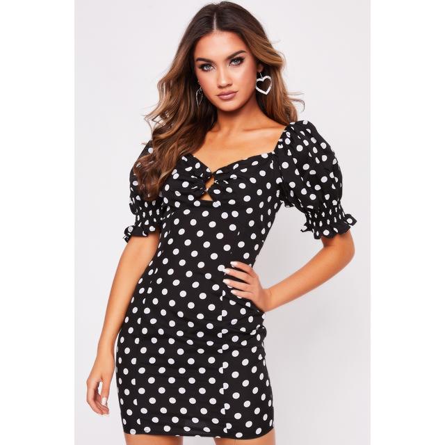 misspap polka dot dress