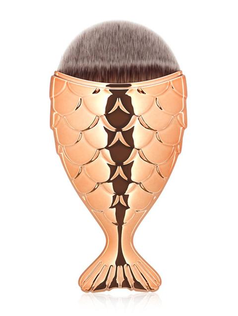 Mermaid Design Portable Facial Makeup Brush