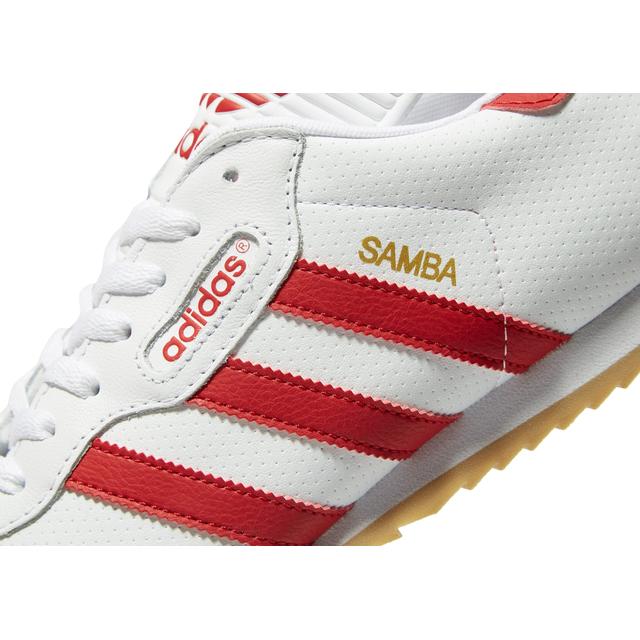 adidas samba super white red