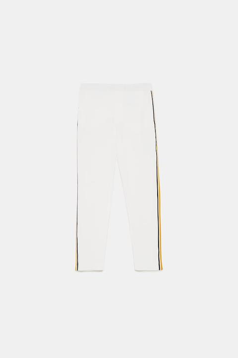 Trousers With Side Stripes