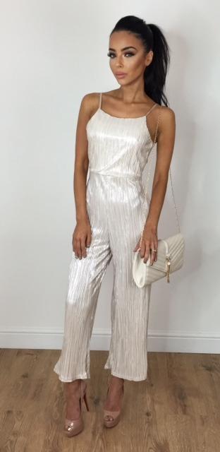 pleated jumpsuit uk