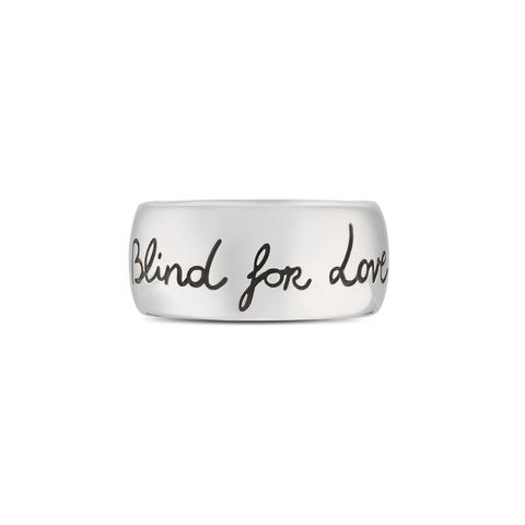 Anello In Argento "blind For Love"