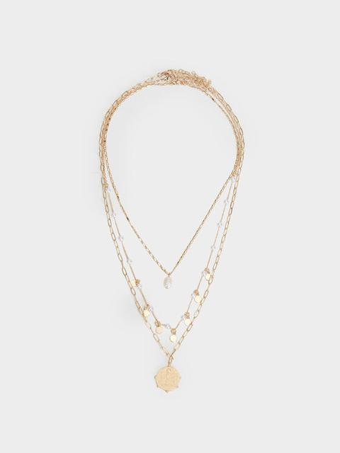 Set De Collares Fancy Pearls