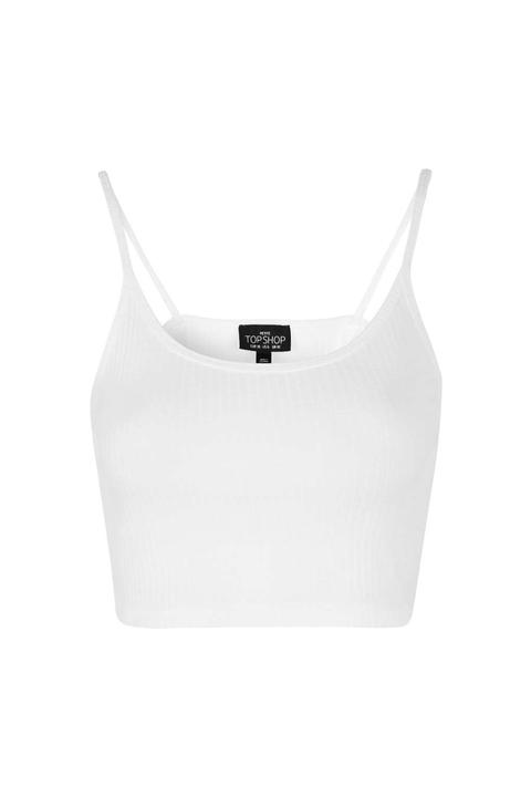 topshop white cami
