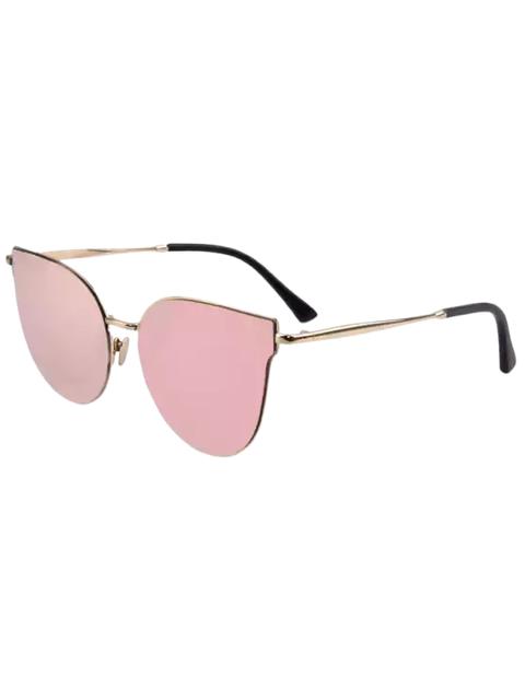 Street Fashion Golden-rim Cat Eye Sunglasses