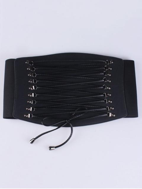 Criss Cross Elastic Corset Belt