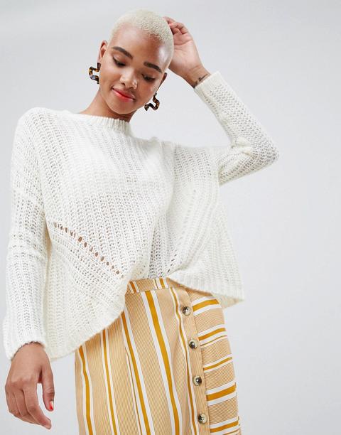 Stradivarius Jumper In Cream