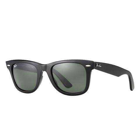 Original Wayfarer Classic Unisex Sunglasses Lentes: Verde, Montura: Negro