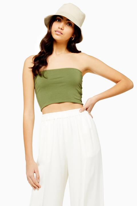 Womens Classic Bandeau - Khaki, Khaki