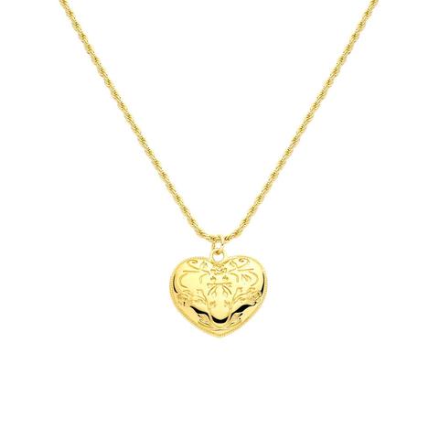 Lace Heart Necklace