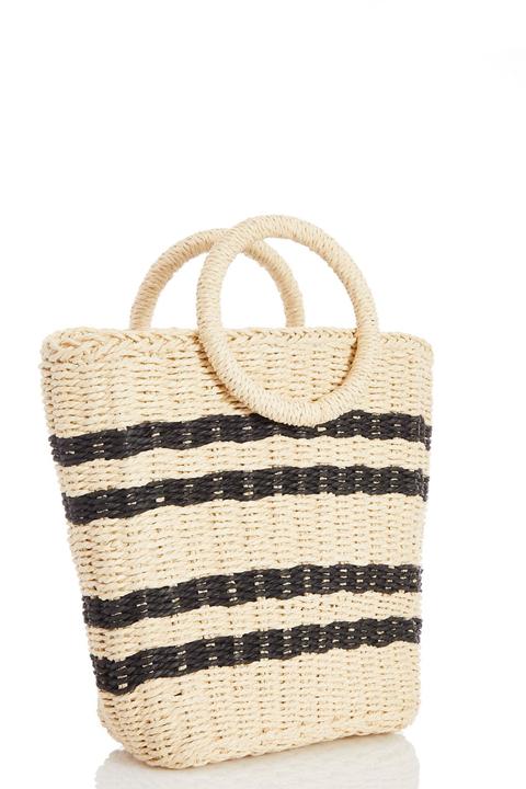 Straw Stripe Bag