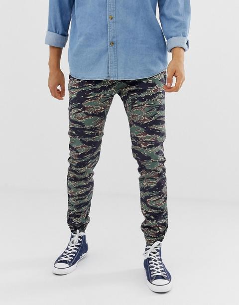 Brooklyn Cloth Printed Camo Jogger-green