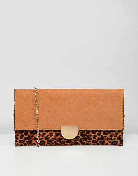 Clutch De Leopardo De New Look