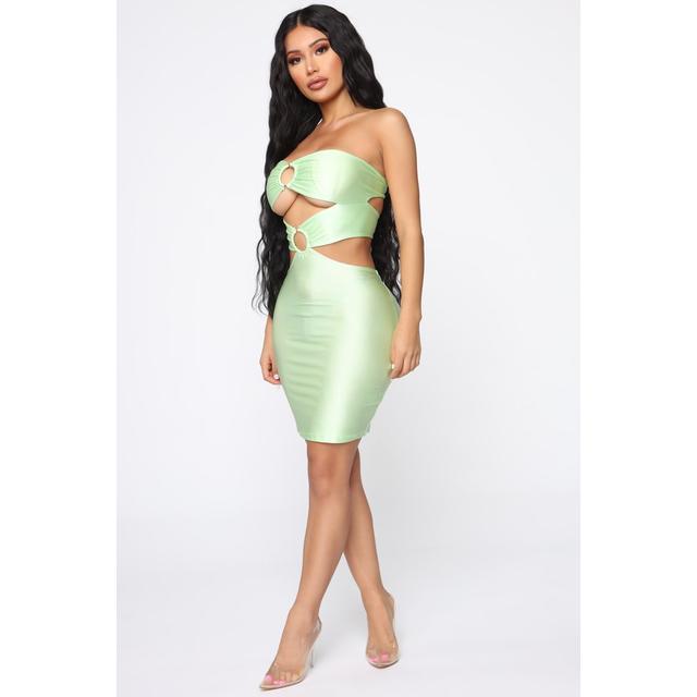 Fashion nova 2025 mint dress