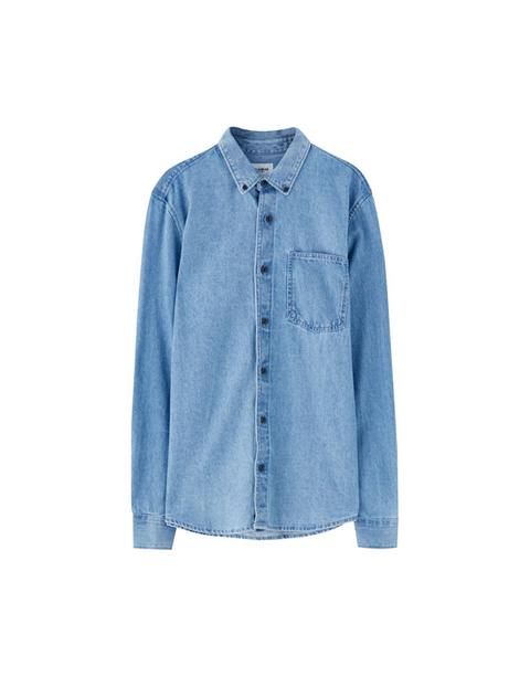 Camisa Básica Denim